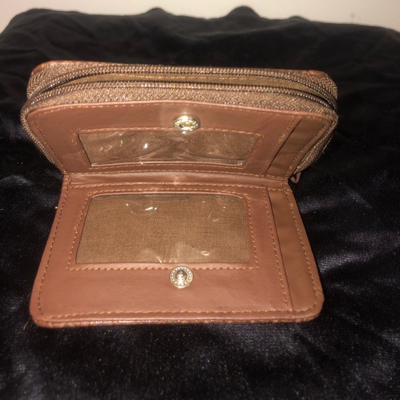 Mini Brown Leather Wallet - Picture 2 of 4